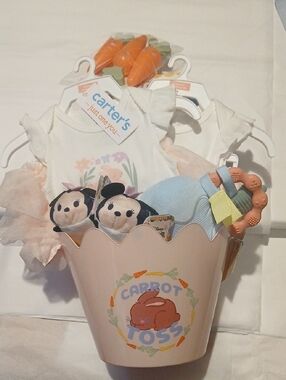 Baby Easter Basket With Toys